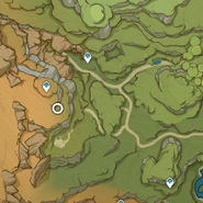 Posizione del campo di Vissudha