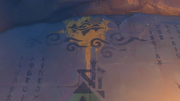 A depiction of the Skyfrost Nail in the 