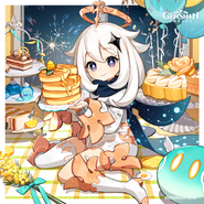 パイモン生誕祭2024 原神公式twitter 鉢人様の作品