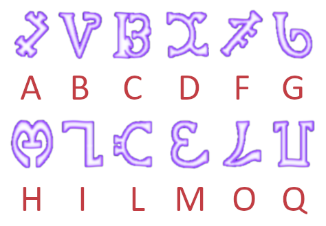 Fontaine Alphabet ⛲️ [Updated] : r/Genshin_Lore
