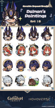 Paimon's Paintings Set 18