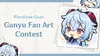 Plenilune Gaze Ganyu Fan Art Contest 2023-04-26
