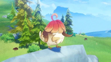 Burgundy Umbrellafinch Idle Dancing