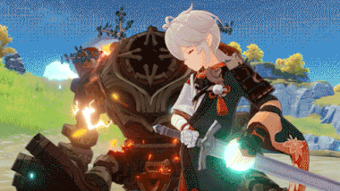 Kazuha Slash Pyro Preview