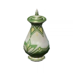 Hued Vase: Malachite