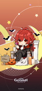 ハロウィン2021年 - ディルック 原神公式英語Twitter
