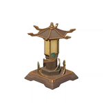 Incontáveis casas iluminam a Lua