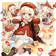 クレー生誕祭2024 原神公式Twitter tokki様の作品