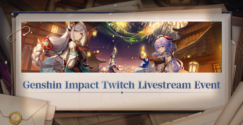 Genshin Impact apresenta evento especial em parceria com a Twitch