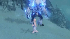 Cryo Lawachurl Charged Punch