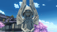 The Statue after the Visions were removed after completing Omnipresence Over Mortals
