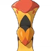 Halberd-Crest Bird (Furnishing)
