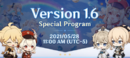 Version 1.6 Special Program