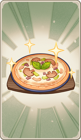 Mushroom Pizza Event Card