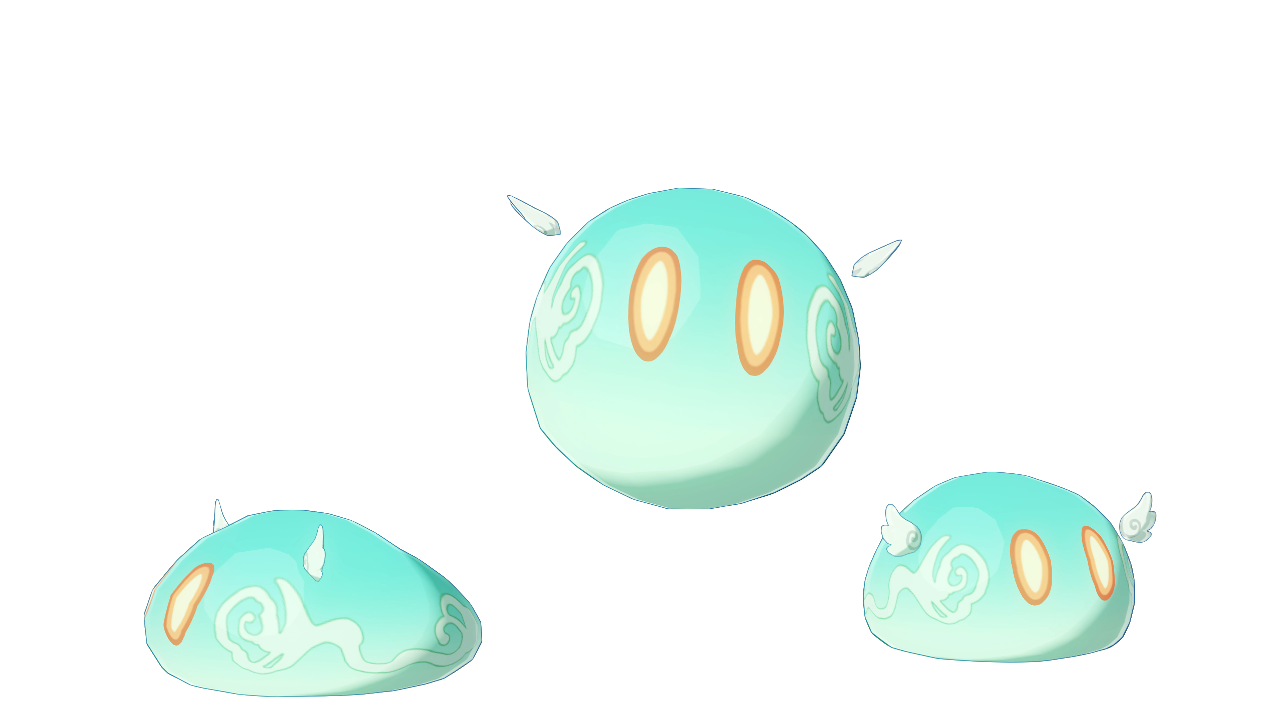 genshin slime beanbag