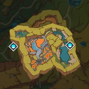 Flamegranate Tree Roots: Warm Cave on Map (after completing Ripe For Trouble)