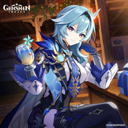 Eula Birthday 2023 Resmî Genshin Impact Twitterı