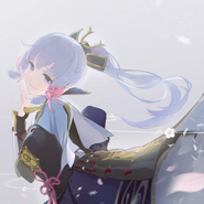 【神里綾華生誕祭】2020 原神公式twitter Erian様の作品
