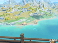 Downriver as seen from Wangshu Inn