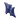 粗っぽい黒曜石の像