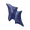 粗っぽい黒曜石の像
