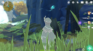 The elemental trail from a Seelie when using Elemental Sight
