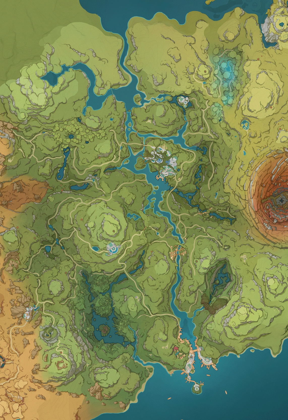 Map:Sumeru | Genshin Impact Wiki | Fandom