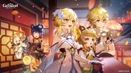 中秋節2023年 原神公式Twitter