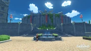 Fountain below the Anemo Archon Statue