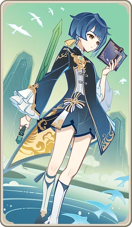 Xingqiu Character Card