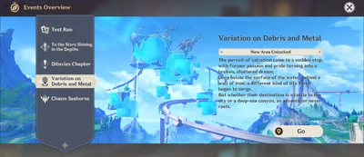 Variation of Debris and Metal