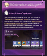 Challenge Reward