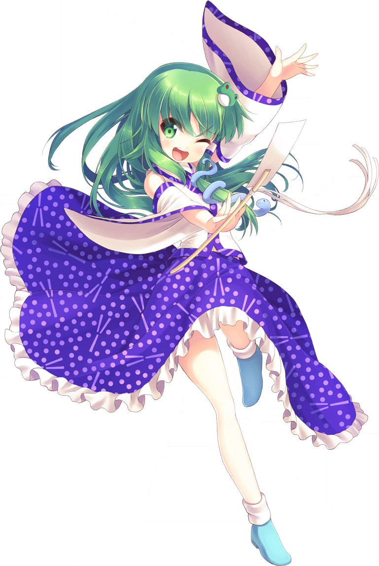 sanae kochiya spell cards