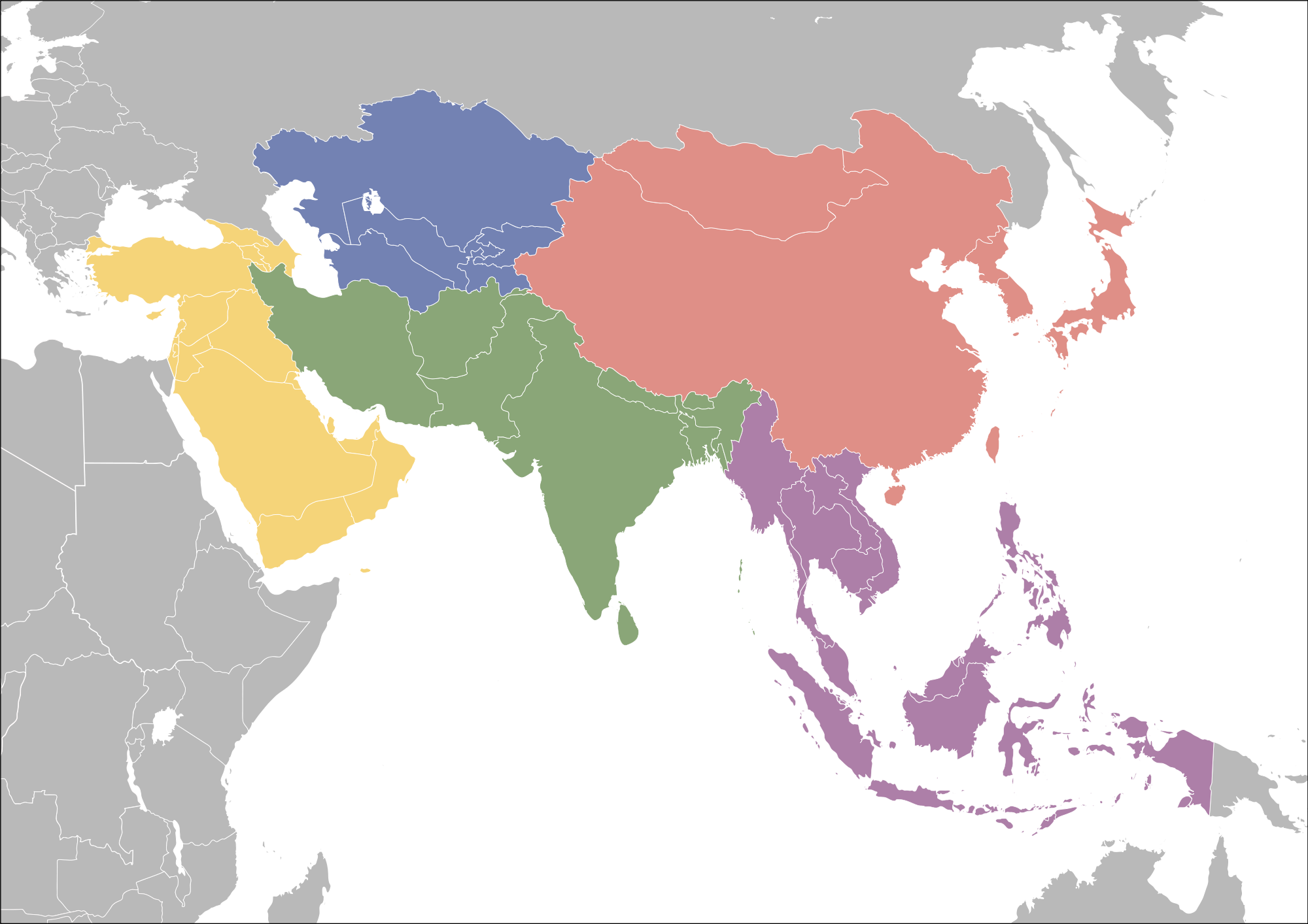 Оон азия. Субрегионы зарубежной Азии. Субрегионы зарубежной Азии Восточной Южной Юго Восточной Азии. Субрегионы зарубежной Азии Южная Азия. Регионы Южная Азия Юго-Западная Азия.
