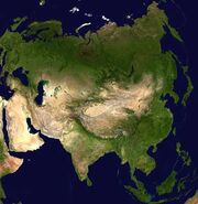 Asia-satellite-orthographic