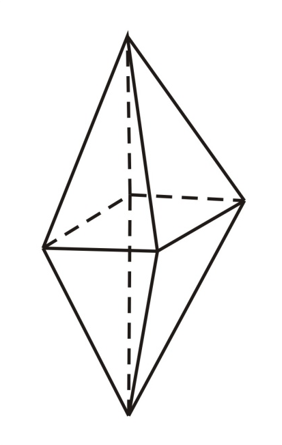Тригональная бипирамида рисунок