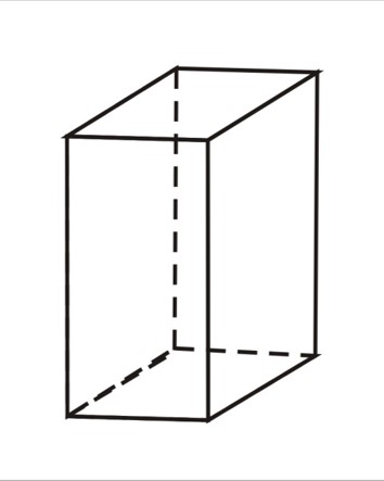 Прямоугольная призма рисунок карандашом