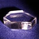 A hexagon of quartz
