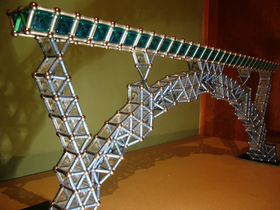 3 x 1 arch bridge.