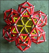 C6 dome with folds - size 4 top view
