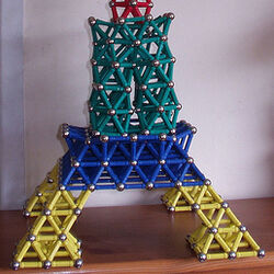 Geomag eiffel tower top