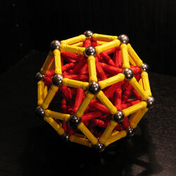 Rhombic Triacontahedron (Internally supported)