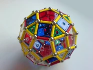 3.4.5.4 Rhombicosidodecahedron, also called the small rhombicosidodecahedron