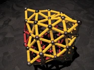 View on one of the octahedral deformed triangle