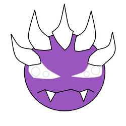 geometry dash difficulty demon faces' Sticker