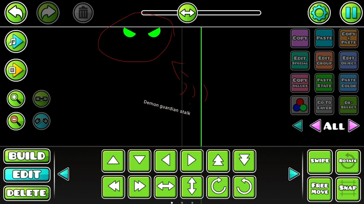 Geometry Dash Wasteland (Secret Menu) Geometry Dash Fan Ideas Wiki