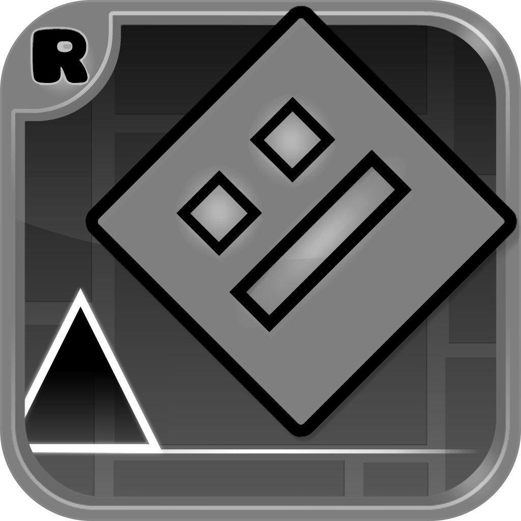 geometry dash app icon empty