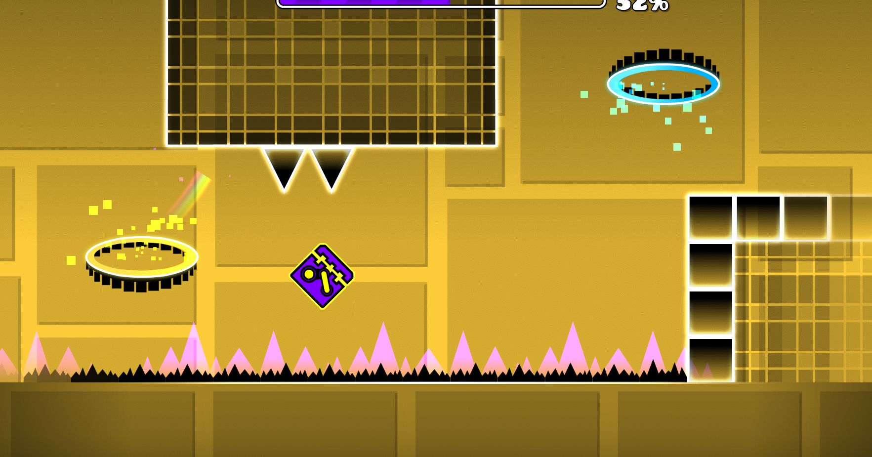 i made a noclip block that LITERALLY looks like real one : r/geometrydash