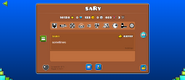 saRy's in-game profile.