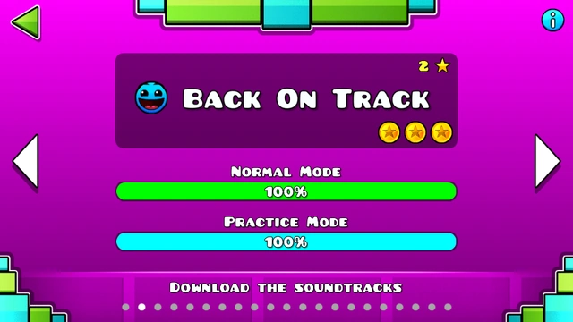 Back On Track | Geometry Dash Wiki | Fandom